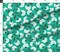 Weathered Teal Floral Nature Victorian Summer Garden Picnic Jade Green White Custom Printed Fabric by Spoonflower Various Fabrics by the Yard or Fat Quarter